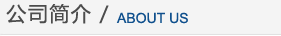 公司簡(jiǎn)介